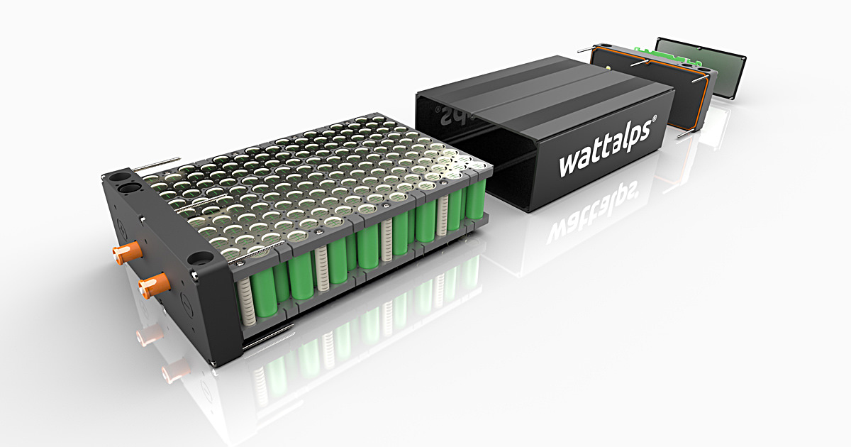 Battery lithium-ion cell and batterie cellule
