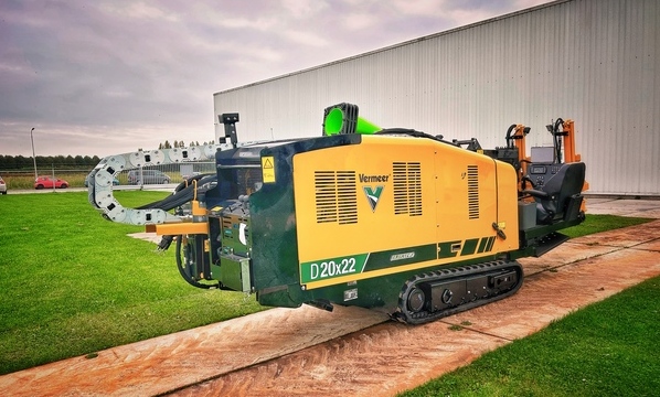 VERMEER D20x22S3E drill equipped with WATTALPS batteries