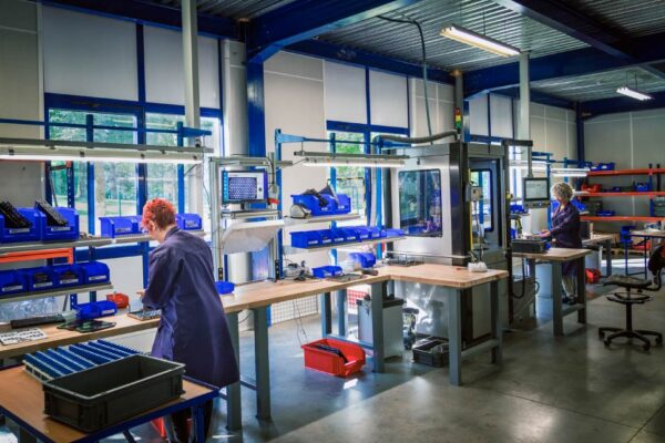 Battery module assembly line